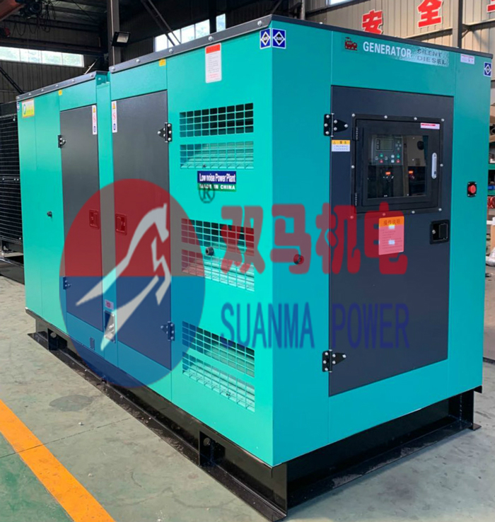 200KW沃爾沃低噪音發往甘肅隴南0523